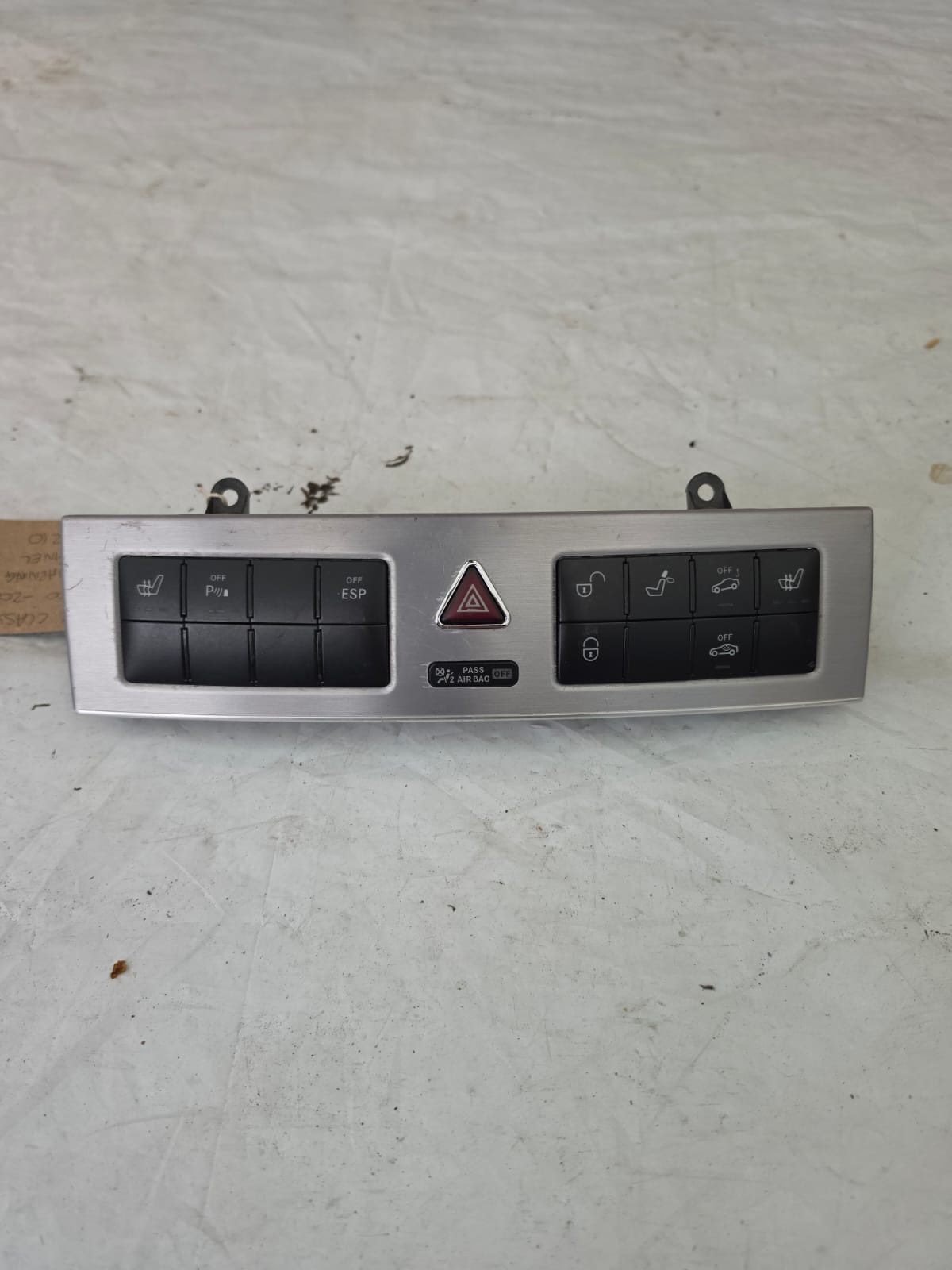 MERCEDES C CLASS W203 2000-2007 HAZARD WARNING SWITCH PANEL 2038702210