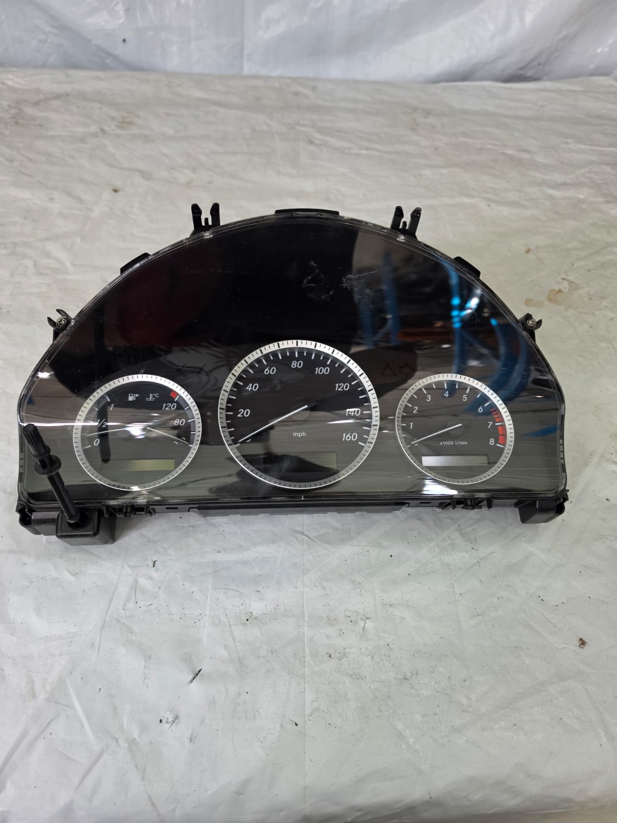MERCEDES C CLASS 09-14 SPEEDO CLOCK REV COUNTER A2C53245324