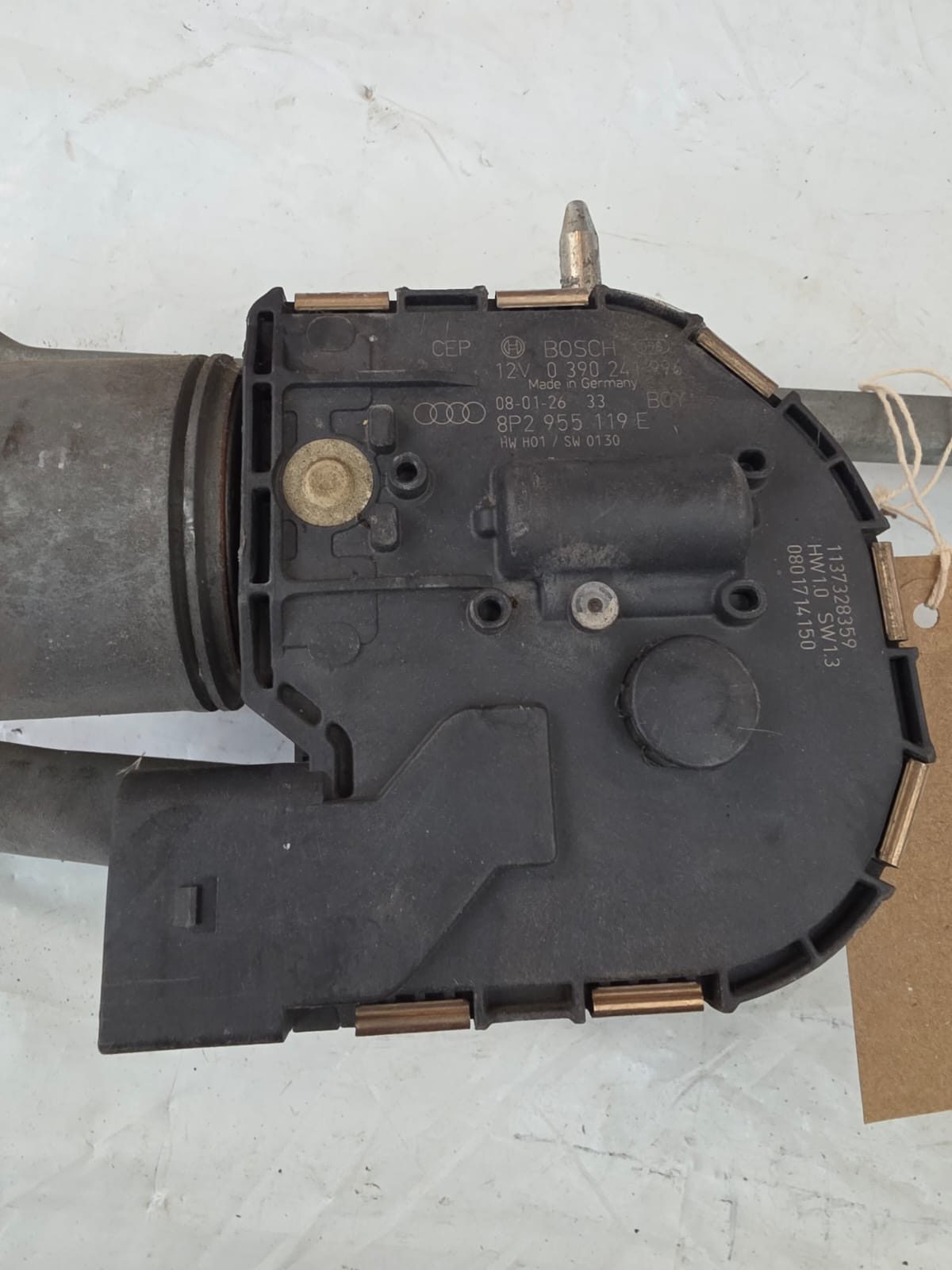AUDI A3 8P 2004-2009 FRONT WIPER MOTOR WITH LINKAGE 8P2955119E - Image 3