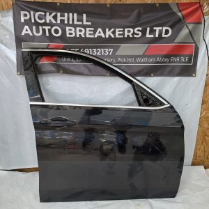 *BMW X6 DRIVER SIDE FRONT DOOR BLACK 2016