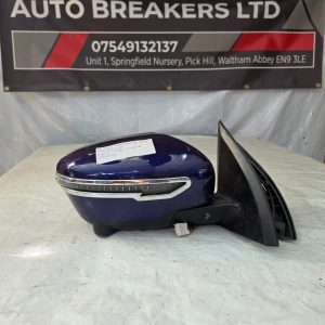 NISSAN QASHQAI J11 MK2 2014-2019 POWER FOLDING MIRROR DRIVER SIDE 038139