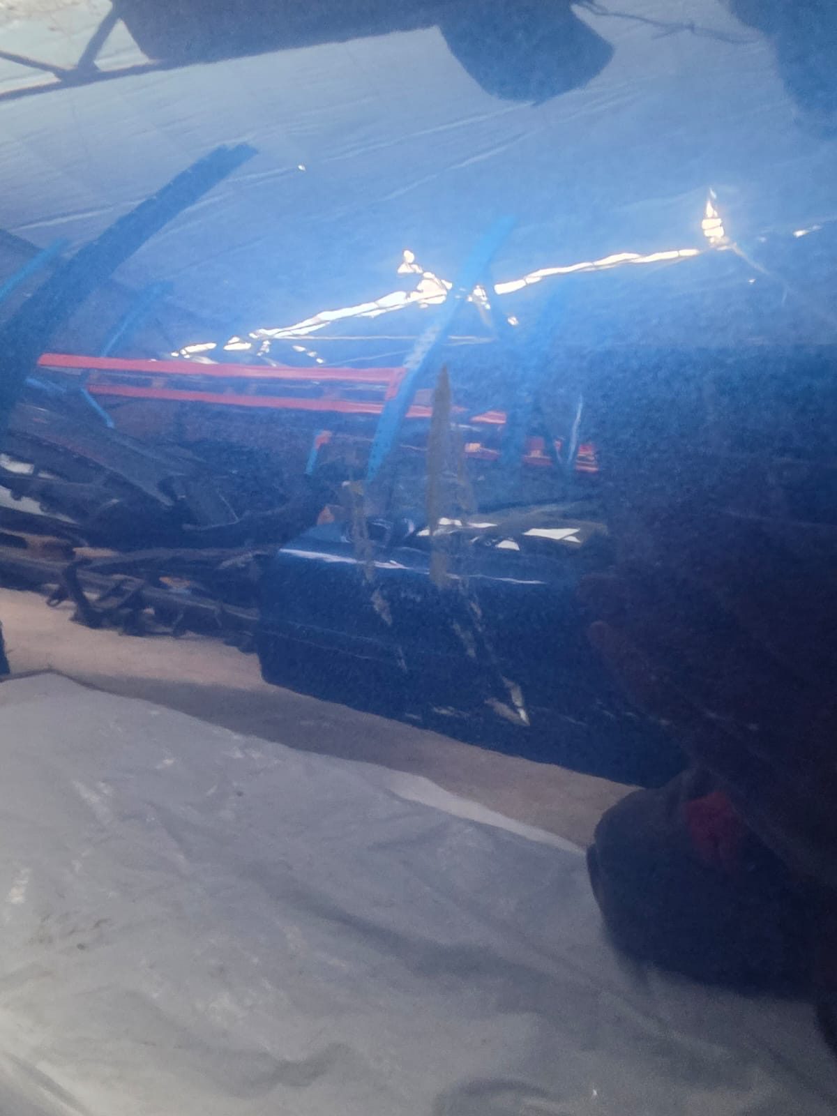 *MERCEDES C CLASS W203 REAR DRIVER SIDE RIGHT DOOR 2007 BLUE - Image 4