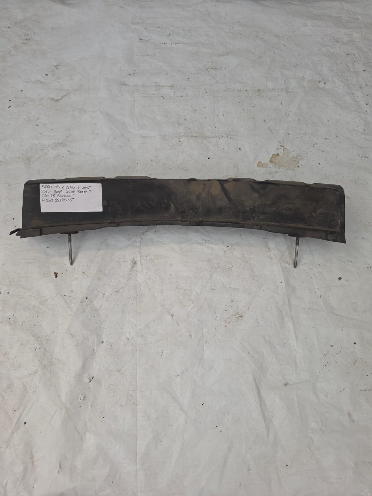 MERCEDES C CLASS W205 2014-2019 REAR BUMPER CENTER BRACKET A2058850265