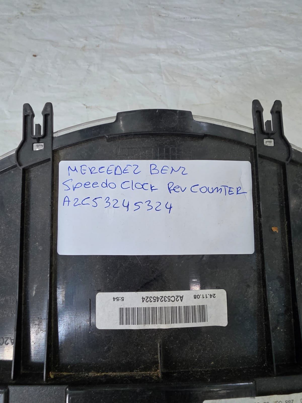 MERCEDES C CLASS 09-14 SPEEDO CLOCK REV COUNTER A2C53245324 - Image 4