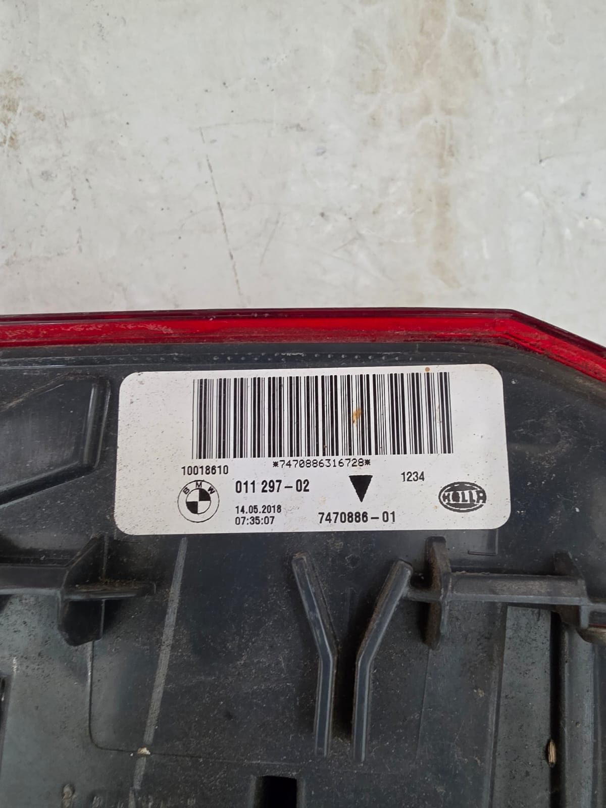 BMW X5 F15 2014-2018 OFFSIDE RIGHT OUTER TAIL LIGHT 7470886 - Image 3