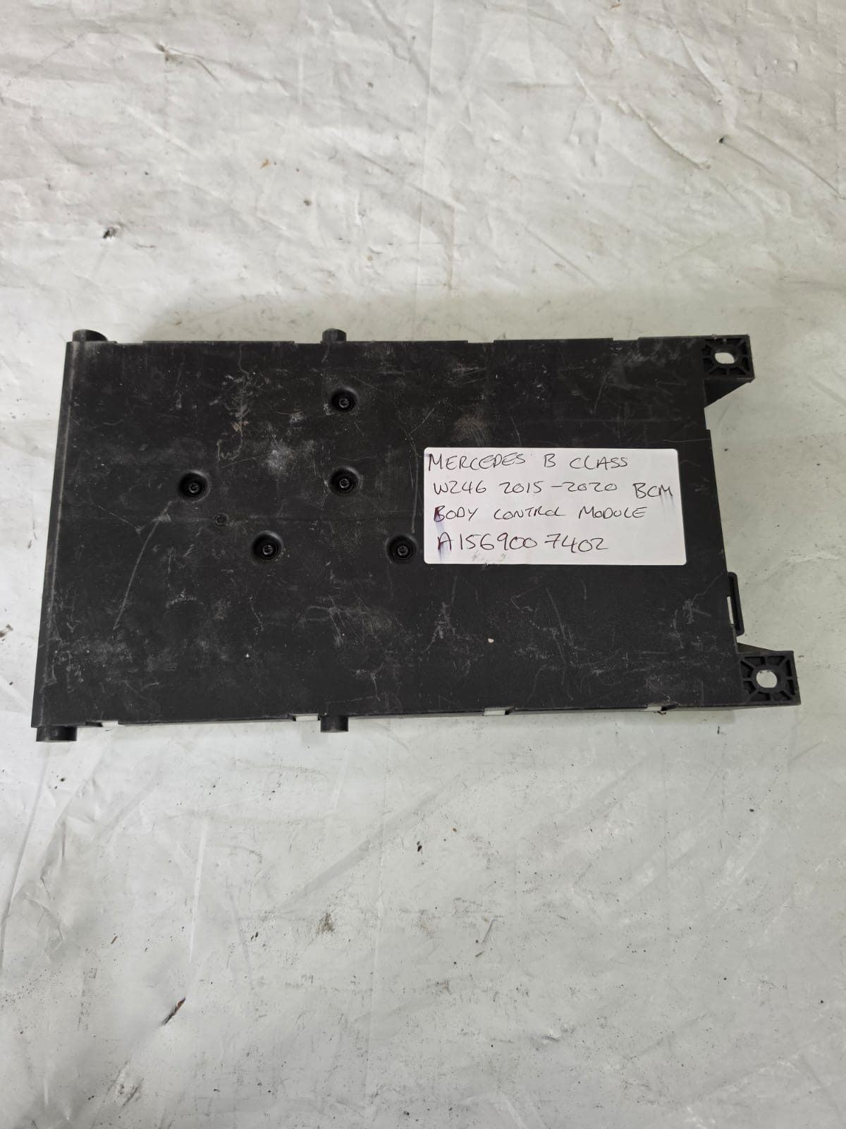 MERCEDES B CLASS W246 2015-2020 BCM BODY CONTROL MODULE A1569007402 - Image 2