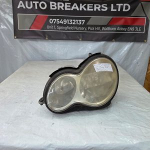 MERCEDES C CLASS W203 2001-2007 HALOGEN PASSENGER SIDE HEADLIGHT A2038203361