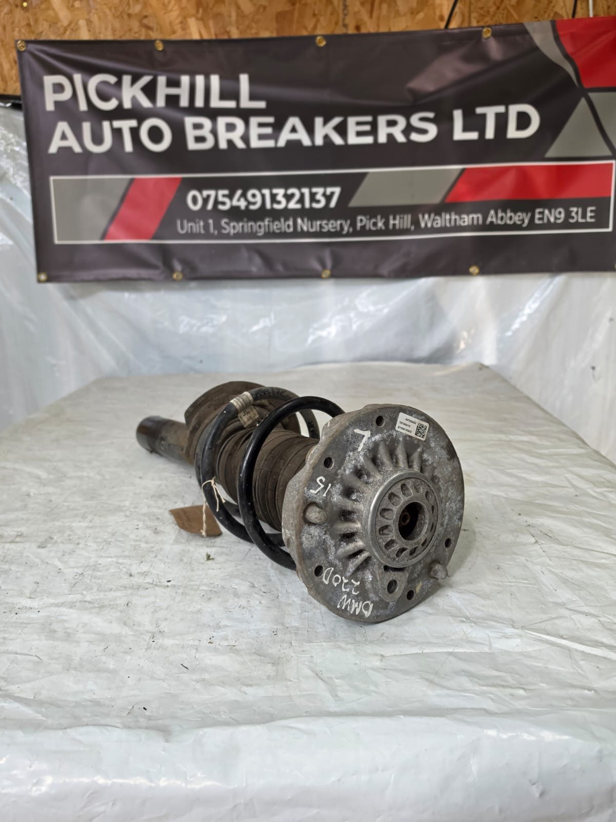 BMW 2 SERIES 220D 2015 LEFT SHOCK ABSORBER 6874461 - Image 3