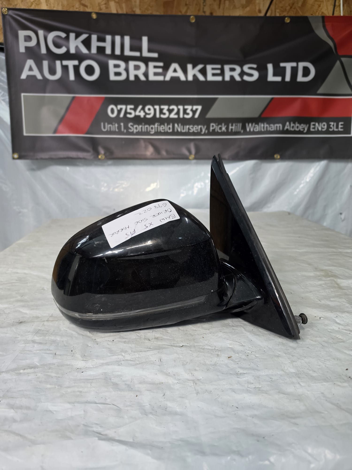 BMW X5 F15 DRIVER SIDE MIRROR 698022