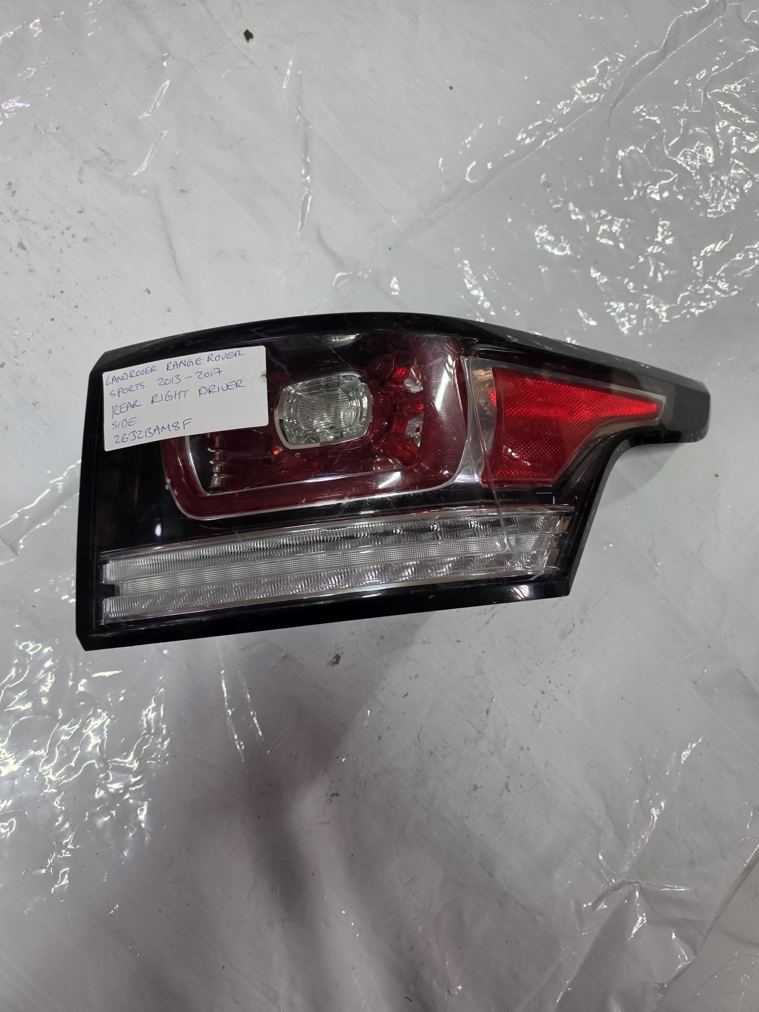 LANDROVER RANGE ROVER SPORTS 2013-2017 REAR RIGHT DRIVER SIDE 2632BAM8F