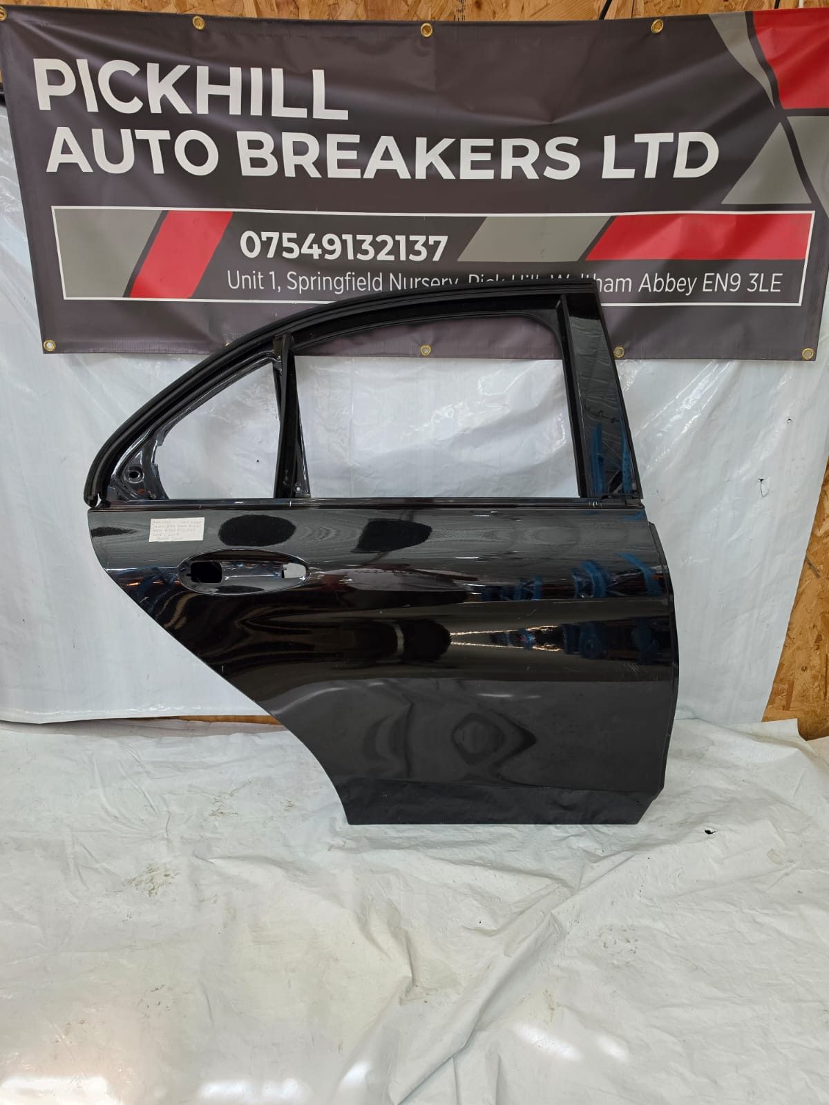 *MERCEDES C CLASS W205 2015-2019 DRIVER SIDE REAR RIGHT DOOR BARE DOOR A2057320209