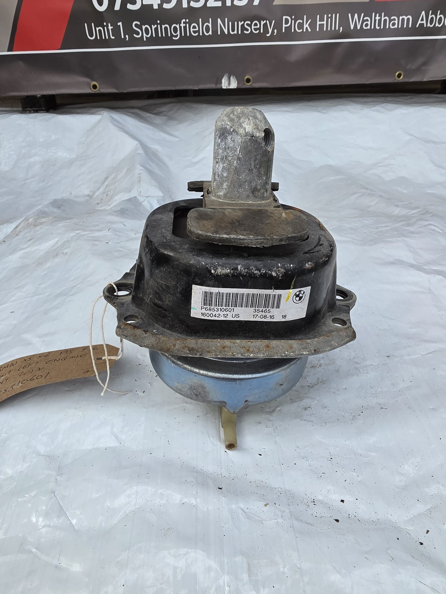 BMW X5 X6 F15 F16 FRONT LEFT ENGINE MOUNT 2017 P685310601 - Image 3