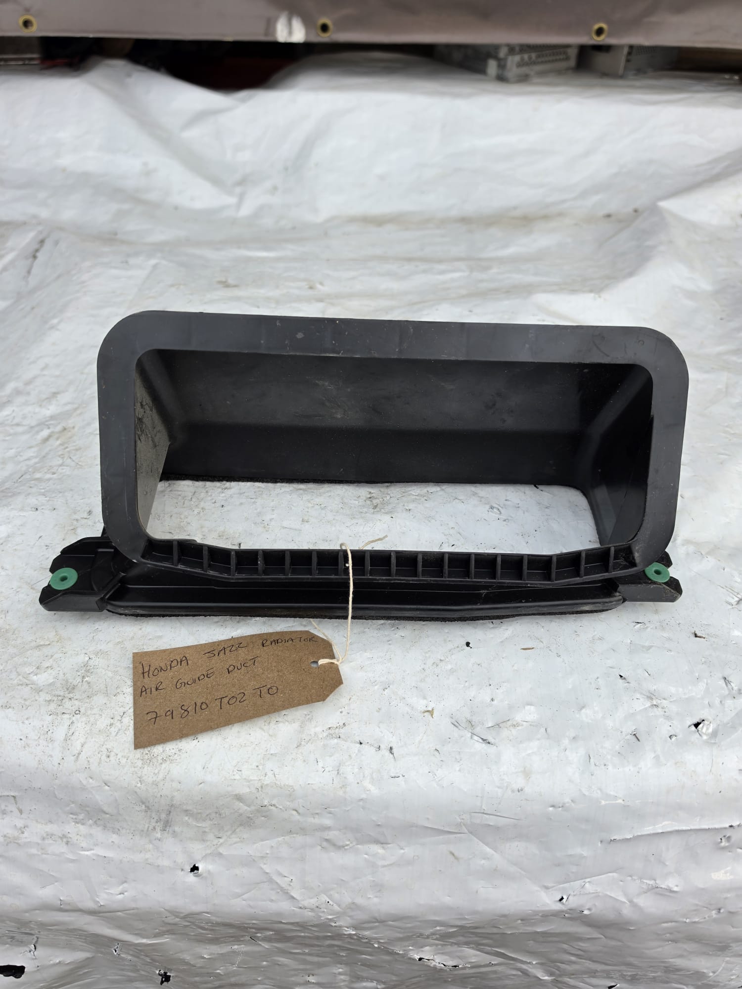 HONDA JAZZ RADIATOR AIR GUIDE DUCT 79810T02T0