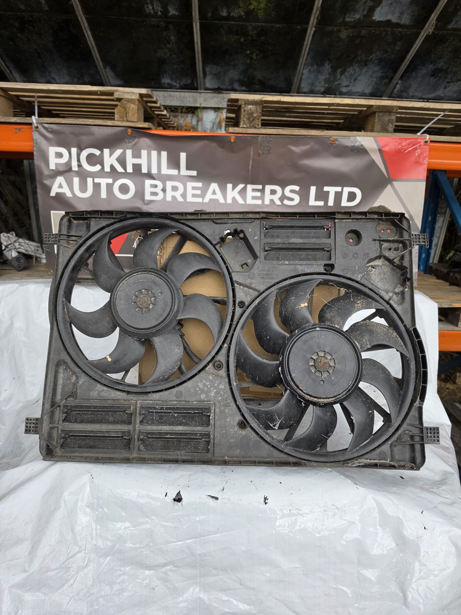 FORD KUGA MK2 C520 2.0 DIESEL RADIATOR COOLING FAN 2016 3135103884