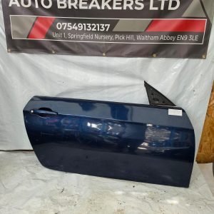 *BMW 3 SERIES COUPE RIGHT DRIVER FRONT DOOR 2008 BARE DOOR