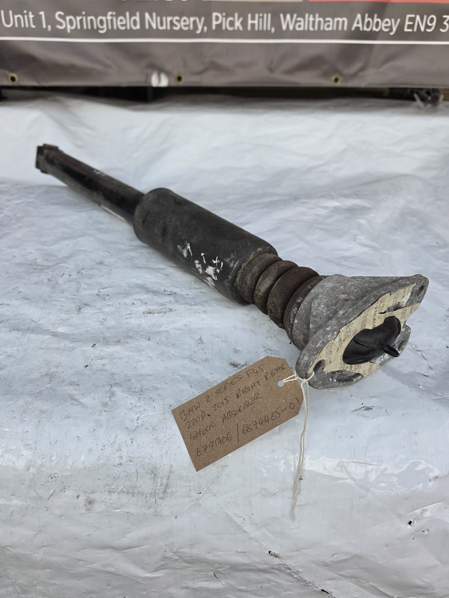 BMW 2 SERIES F45 220D RIGHT REAR SHOCK ABSORBER 6791706 / 6874465-01 - Image 3