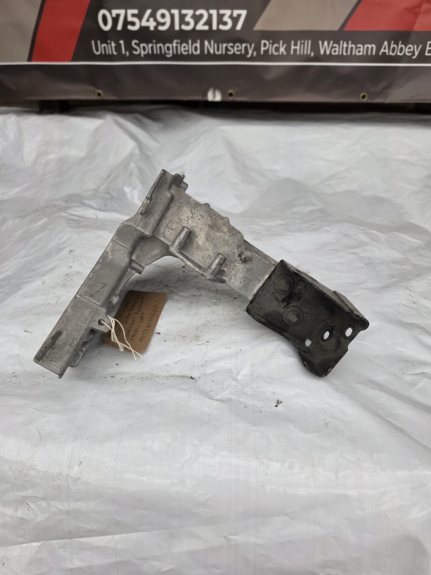 MERCEDES E CLASS W213 SLAM RADIATOR HEADLIGHT SUPPORT PANEL LEFT A2536210600 - Image 4