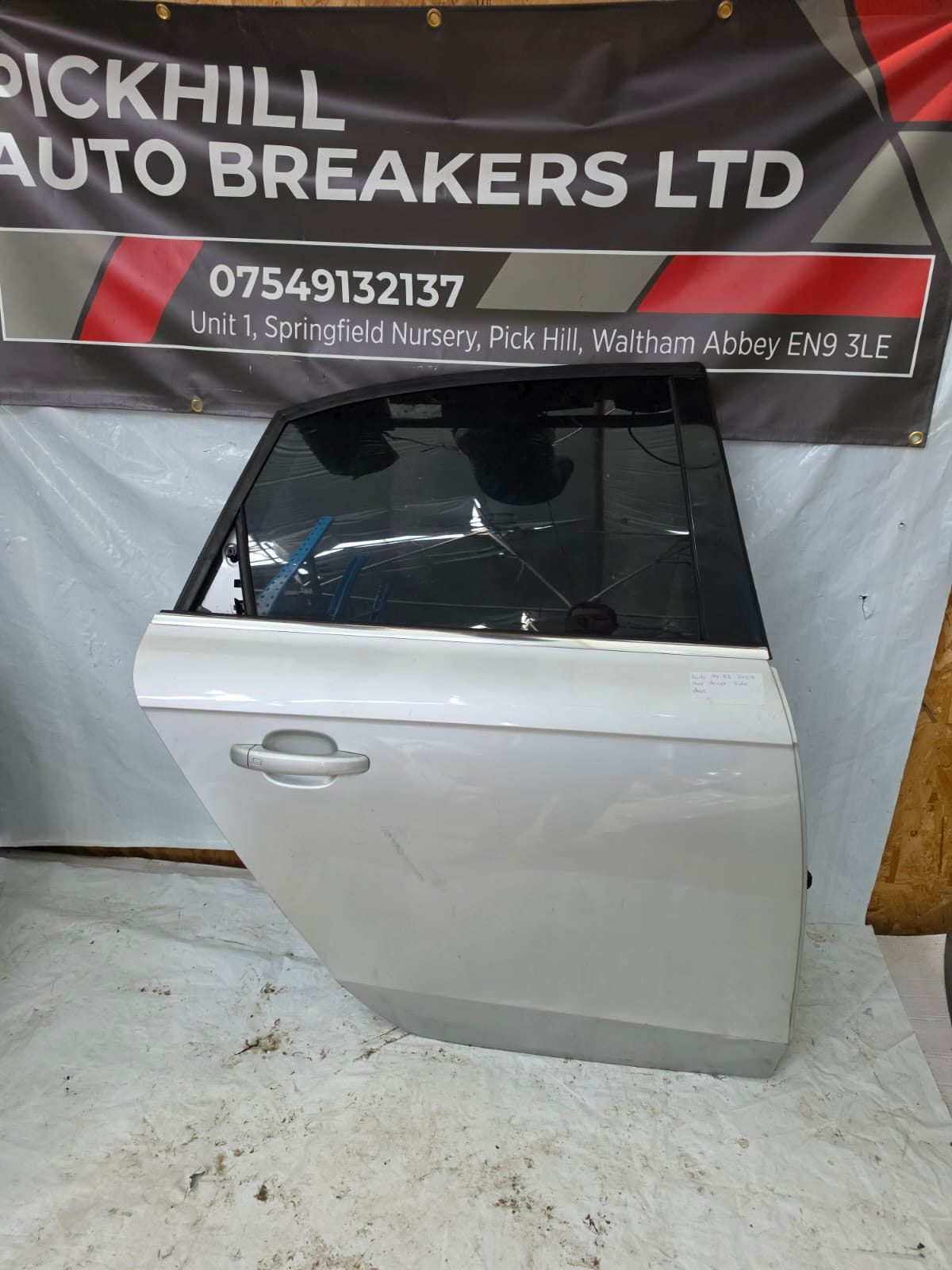 *AUDI A4 B8 2009 REAR DRIVER SIDE DOOR