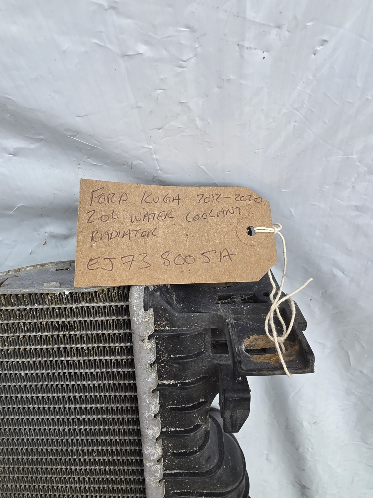FORD KUGA 2012-2020 2.0L WATER COOLANT RADIATOR EJ738005A - Image 3