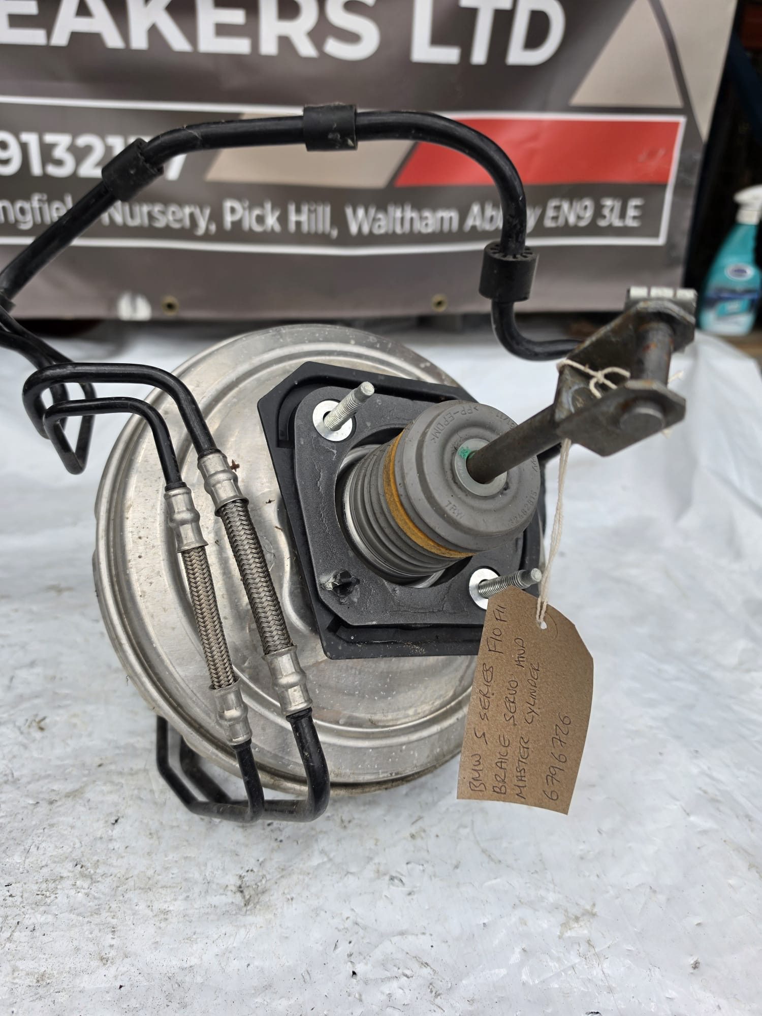 BMW 5 SERIES F10 F11 BRAKE SERVO AND MASTER CYLINDER 6796726 - Image 3