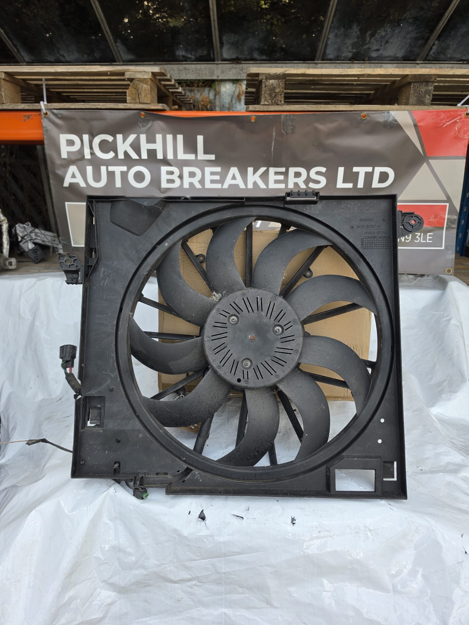 JAGUAR XF X250 RADIATOR COOLING FAN 9X238C607BF