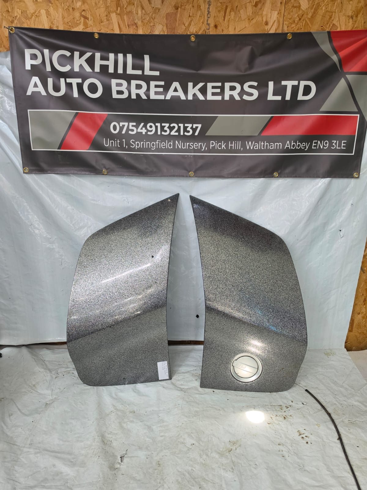 *AUDI R8 PASSENGER AND DRIVER SIDE BLADE 2007-2015