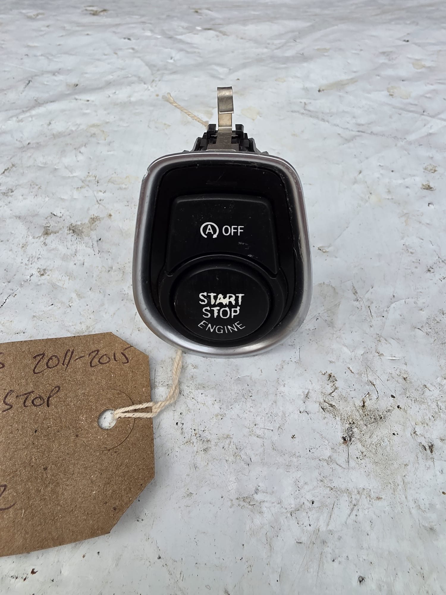 BMW 1 SERIES 2011-2015 ENGINE START/STOP BUTTON 925073402