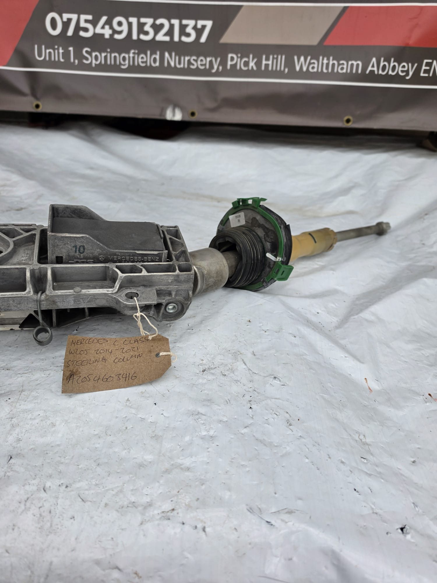 MERCEDES C CLASS W205 2014-2021 STEERING COLUMN A20546003416 - Image 3