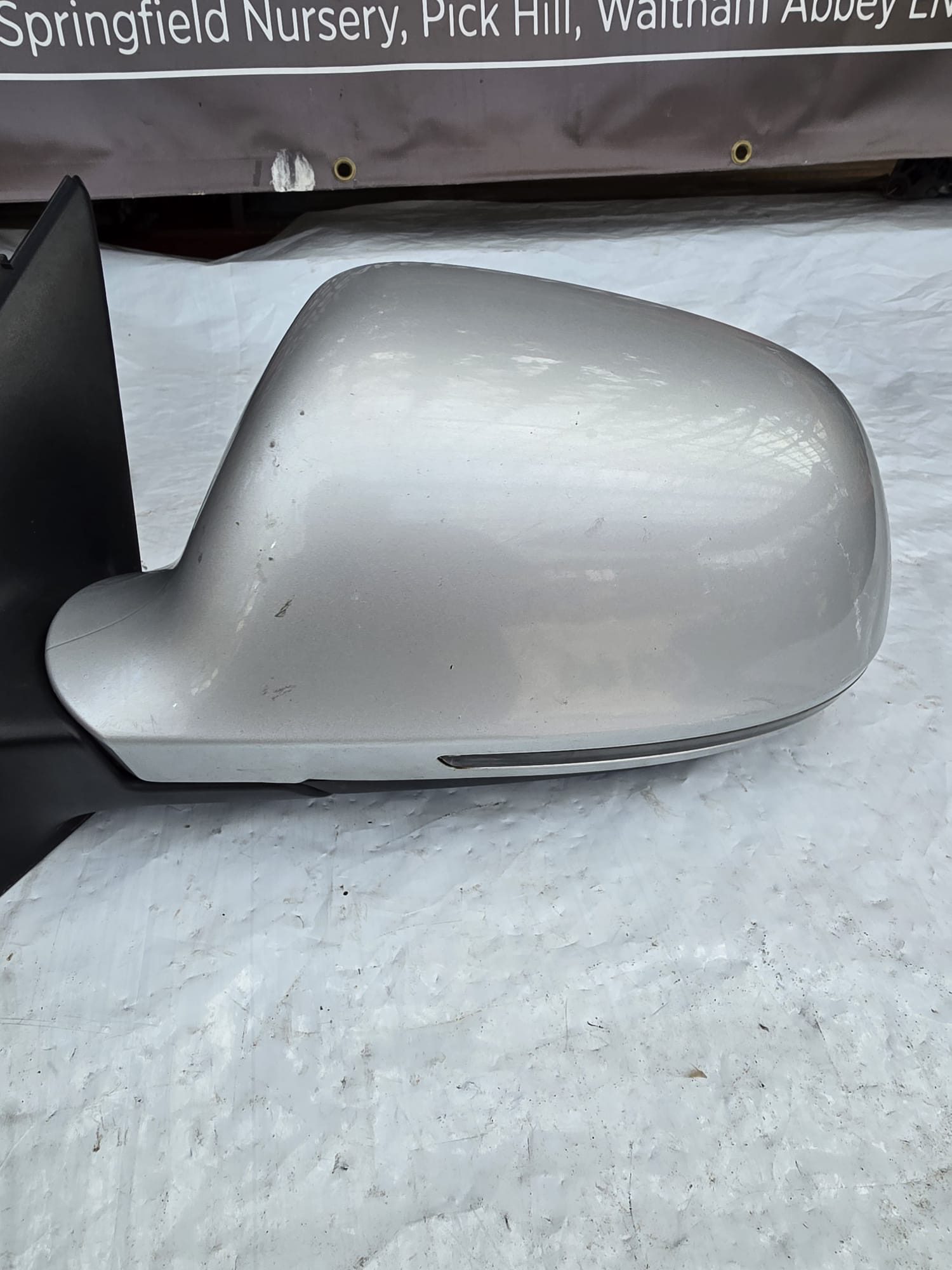 *AUDI A4 B8 2009 PASSENGER WING MIRROR - Image 6
