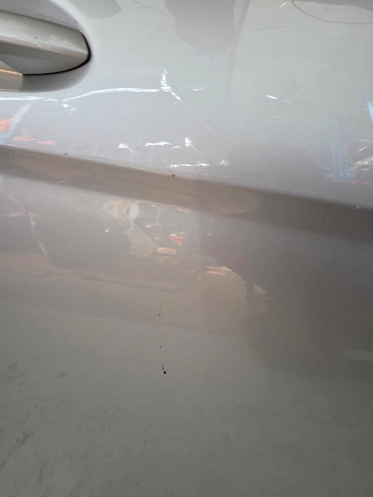 *MERCEDES C CLASS W204 FRONT DRIVER DOOR 2013 SILVER - Image 4