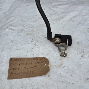 MERCEDES E CLASS W212 2015 NEGATIVE BATTERY CABLE TERMINAL A0009052902