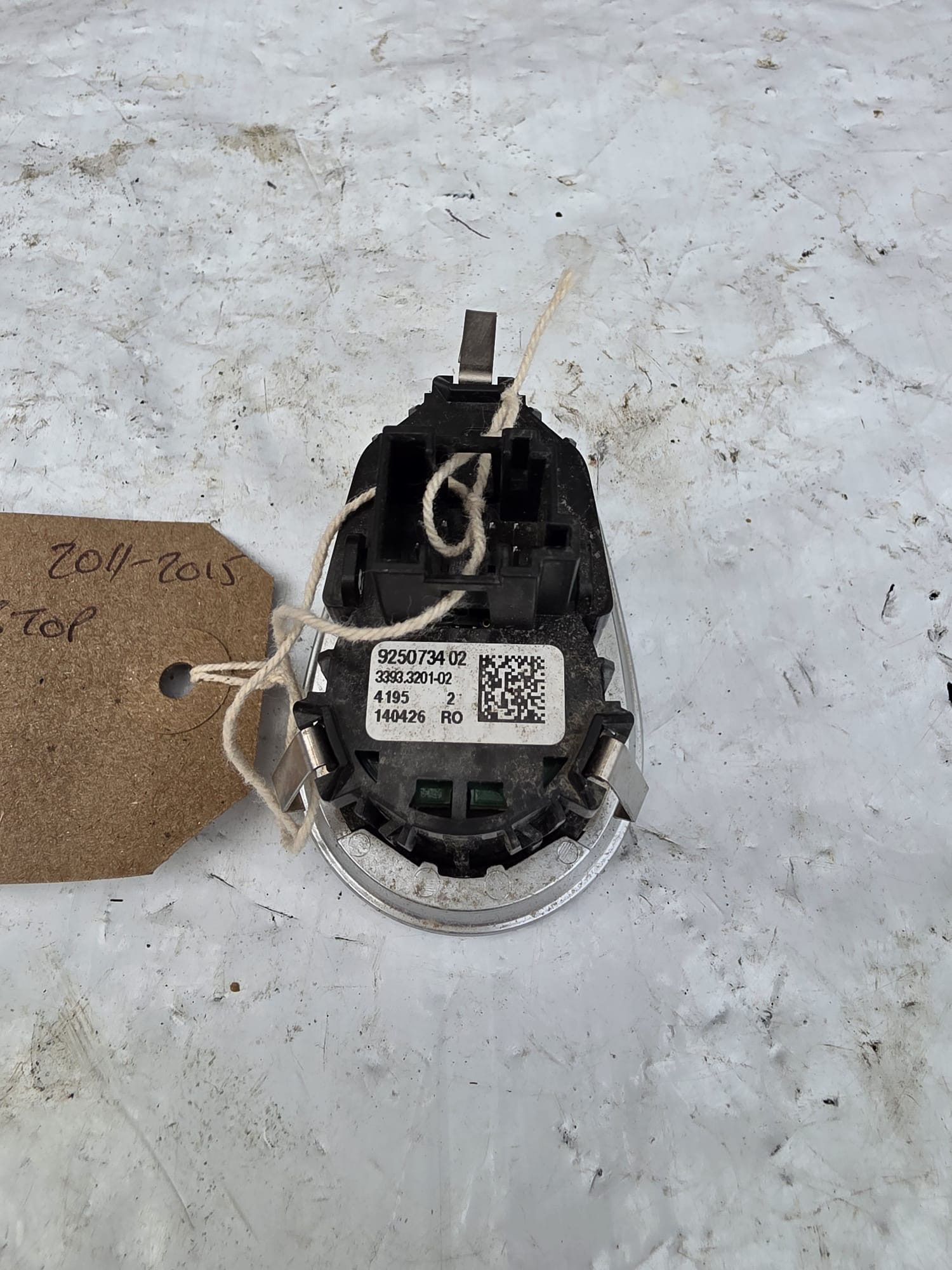 BMW 1 SERIES 2011-2015 ENGINE START/STOP BUTTON 925073402 - Image 2