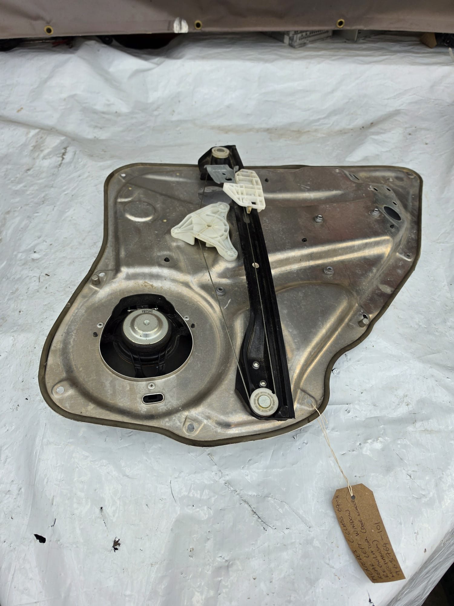 MERCEDES C CLASS 2007-2011 REAR LEFT WINDOW REGULATOR (DOOR WINDER MECHANISM) 963764-101 - Image 2