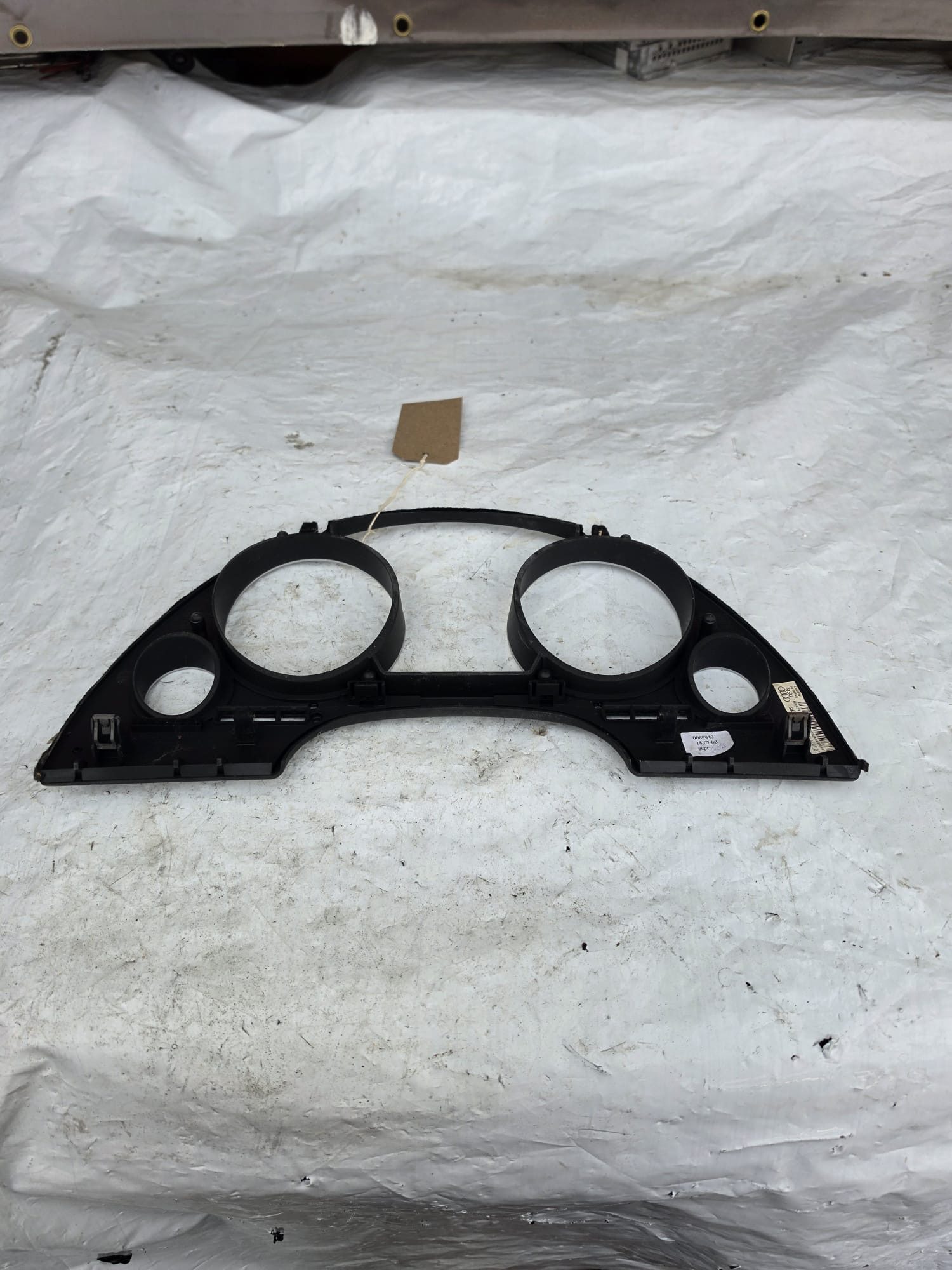 AUDI A4 B7 2002-2008 SPEEDOMETER INSTRUMENT CLUSTER SURROUND TRIM 8H09192196PS - Image 2