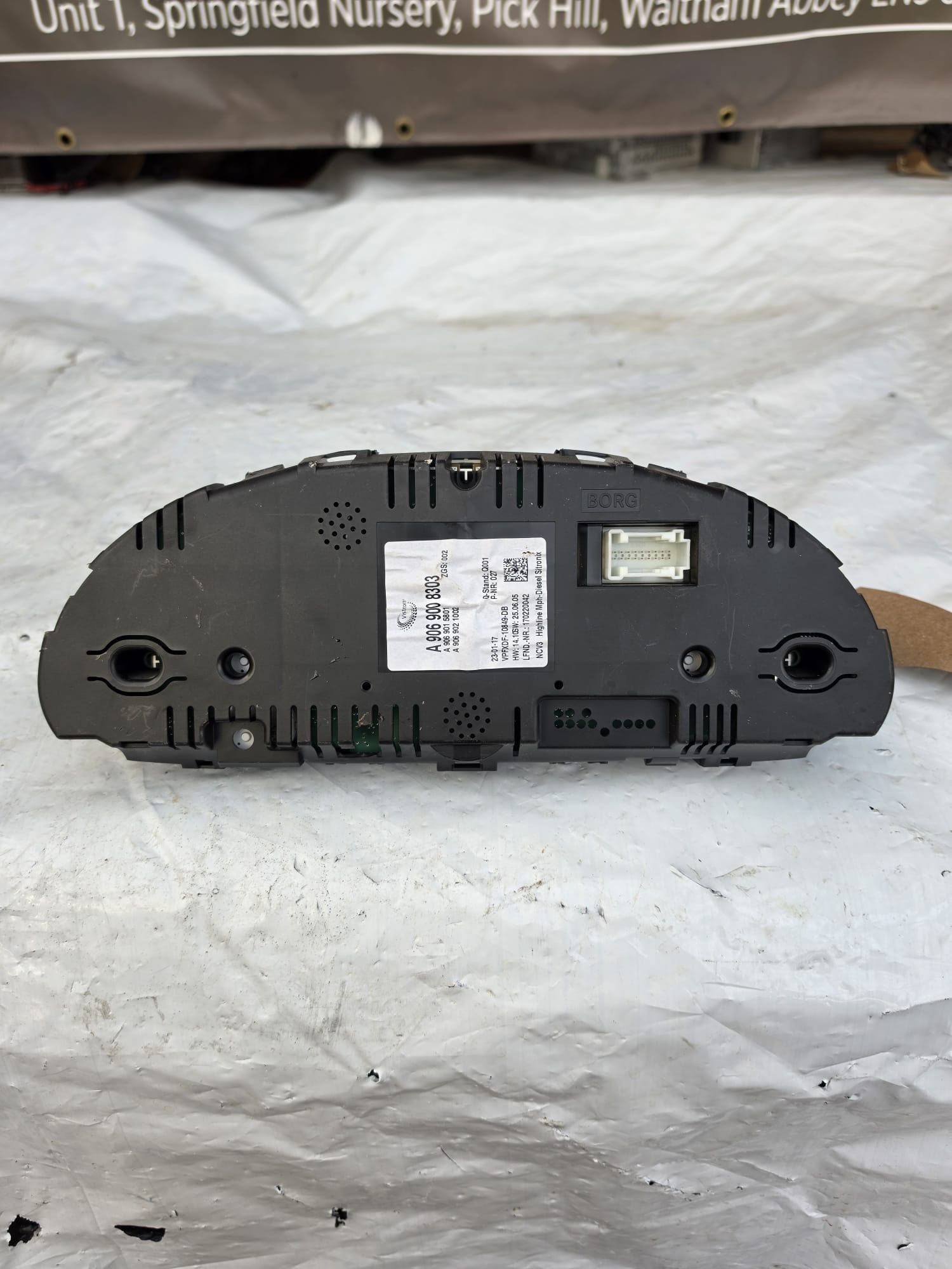 MERCEDES SPRINTER W906 2006-2018 SPEEDOMETER INSTRUMENT CLUSTER A9069008303 - Image 2