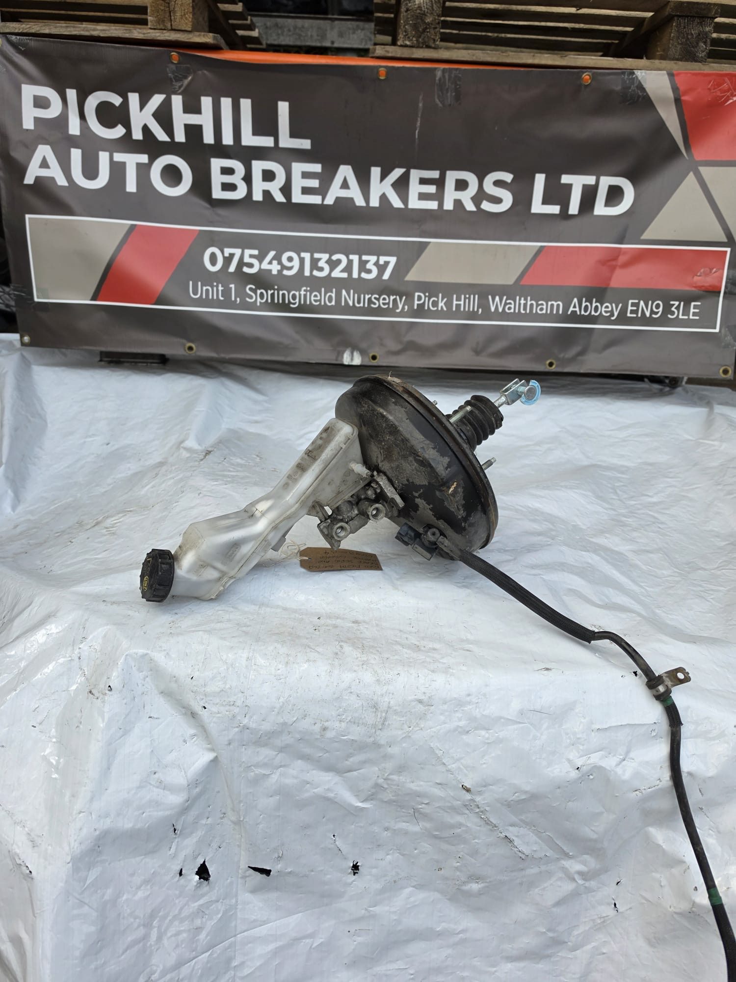 FORD FIESTA 2011-2017 BRAKE SERVO AND MASTER CYLINDER 0204J00134