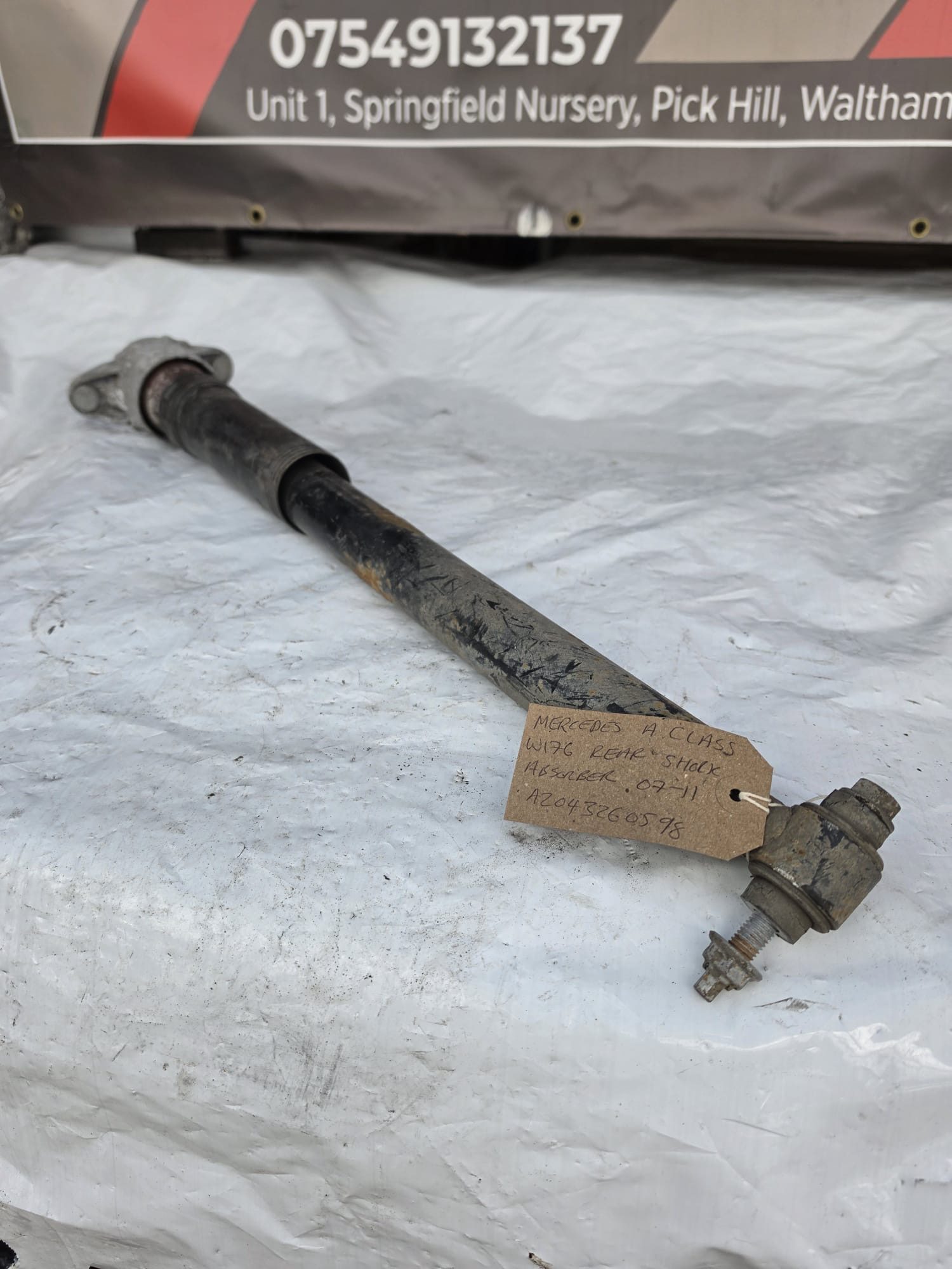 MERCEDES A CLASS W176 REAR SHOCK ABSORBER 07-11 A2043260598 - Image 2