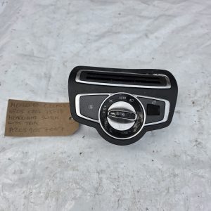 MERCEDES C CLASS W205 C205 15-18 HEADLIGHT SWITCH WITH TRIM A2059057007