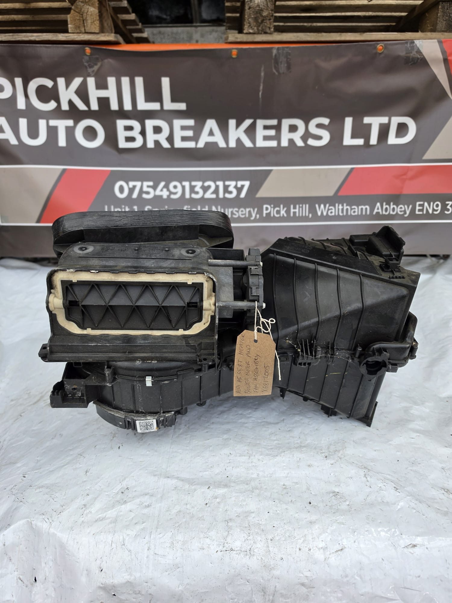 AUDI A5 8T HEATER BLOWER MOTOR AND FAN ASSEMBLY X6812005 - Image 3