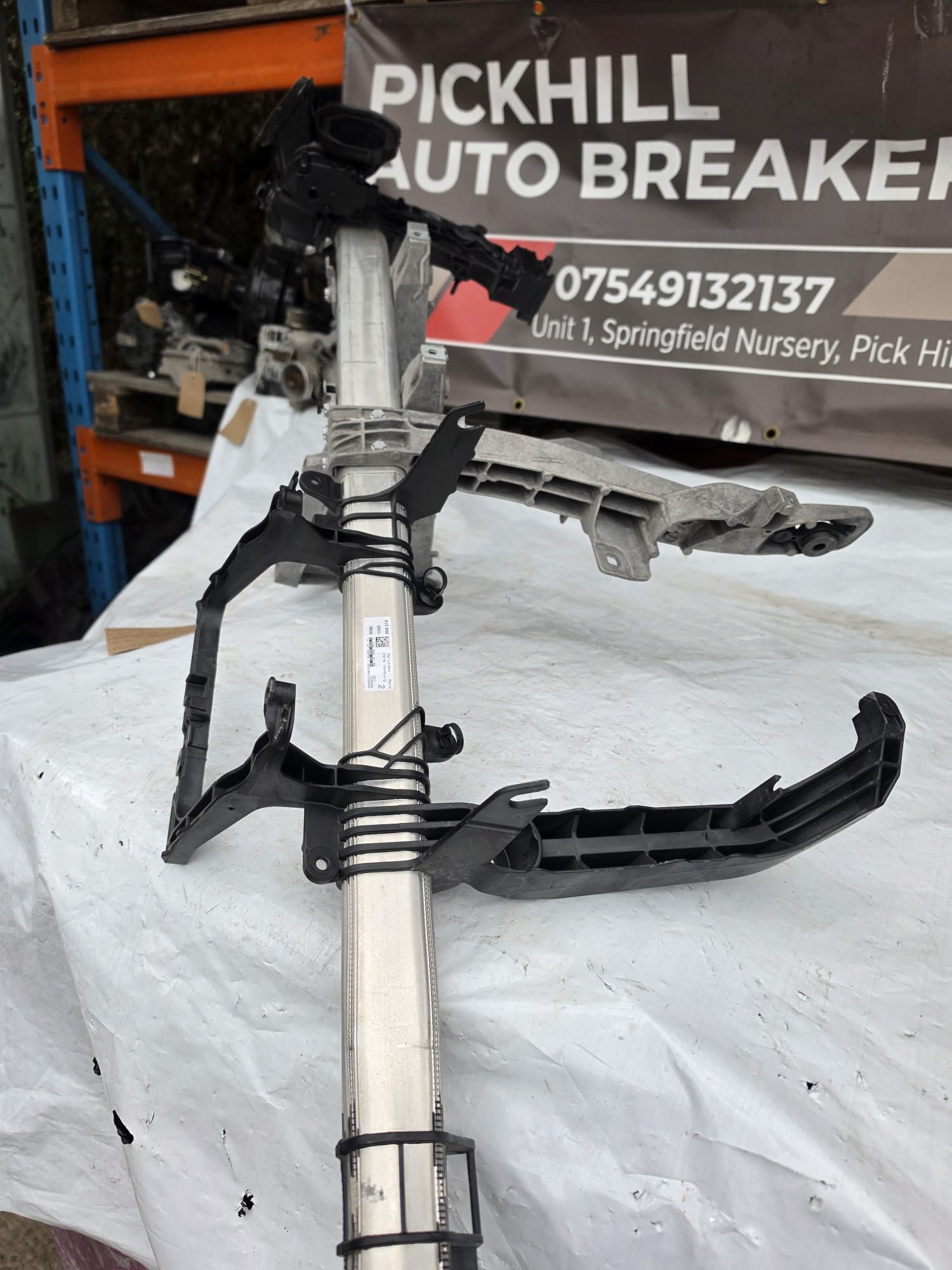 MERCEDES C CLASS W205 2014-2021 DASHBOARD BRACKET FRAME TRUSS A2056800155 - Image 5