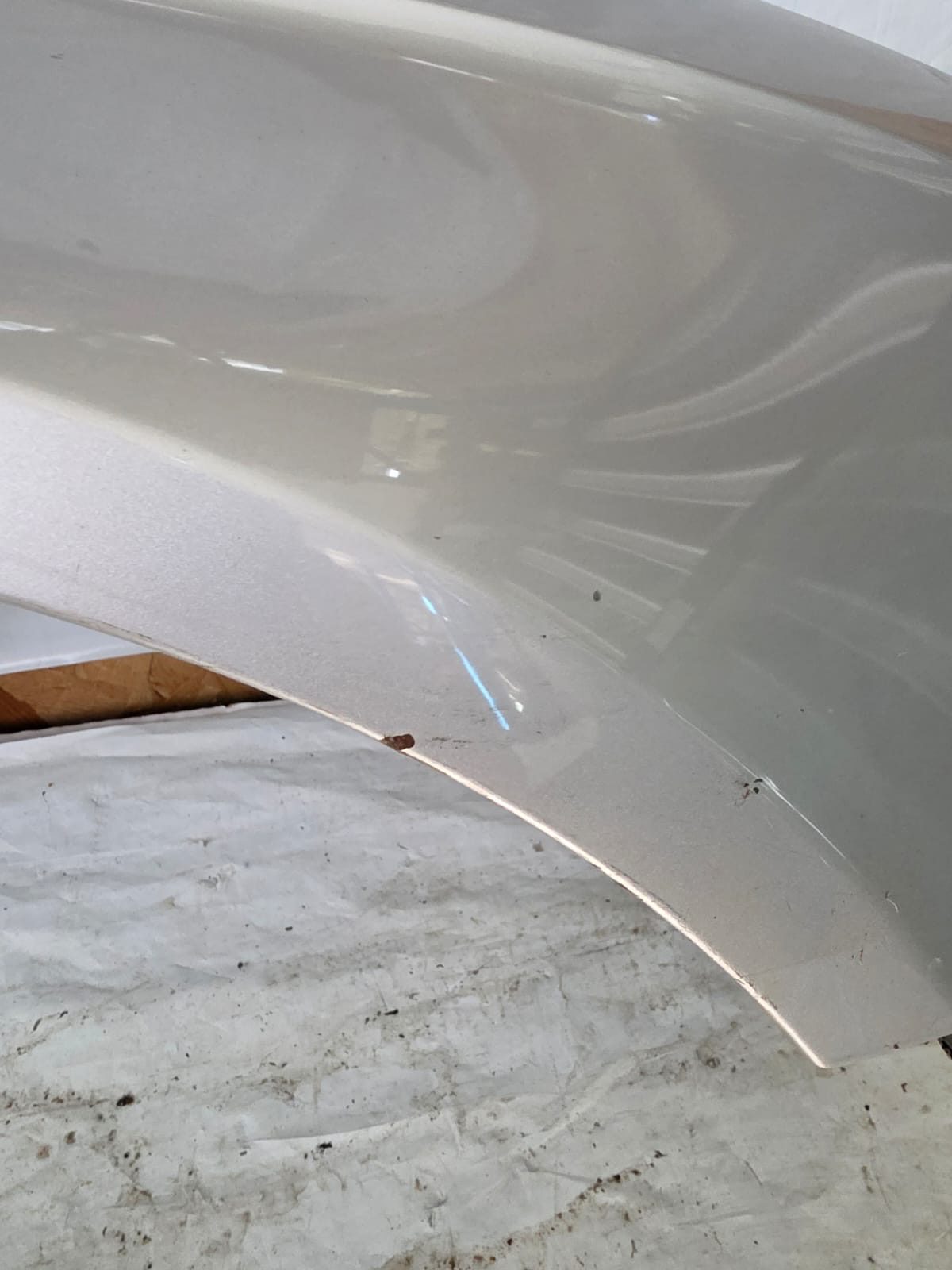 *AUDI A4 B8 FRONT DRIVER WING FENDER RIGHT PANEL IN SILVER 2011-2016 - Image 6