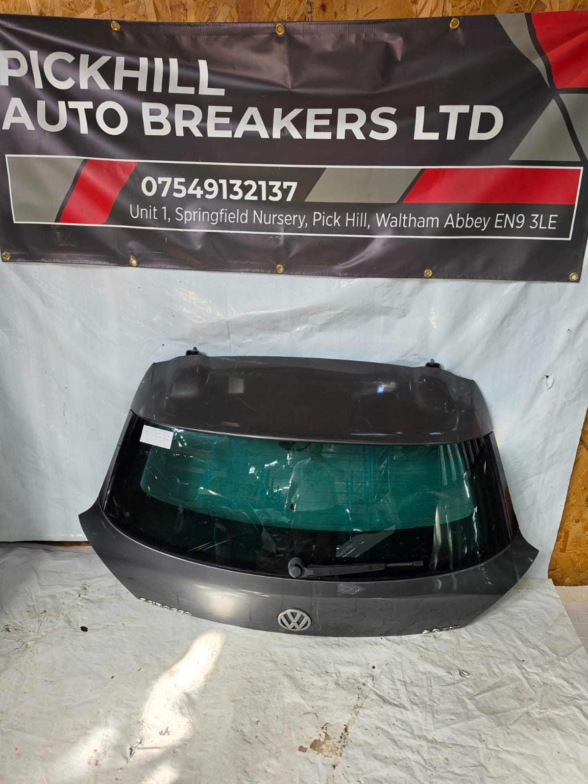 *VOLKSWAGEN SCIROCCO TSI MK3 COUPE 3 DOORS 2008-2017 TAILGATE GREY