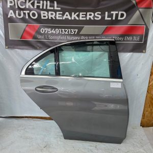 *MERCEDES C CLASS W205 2015 REAR DRIVER DOOR