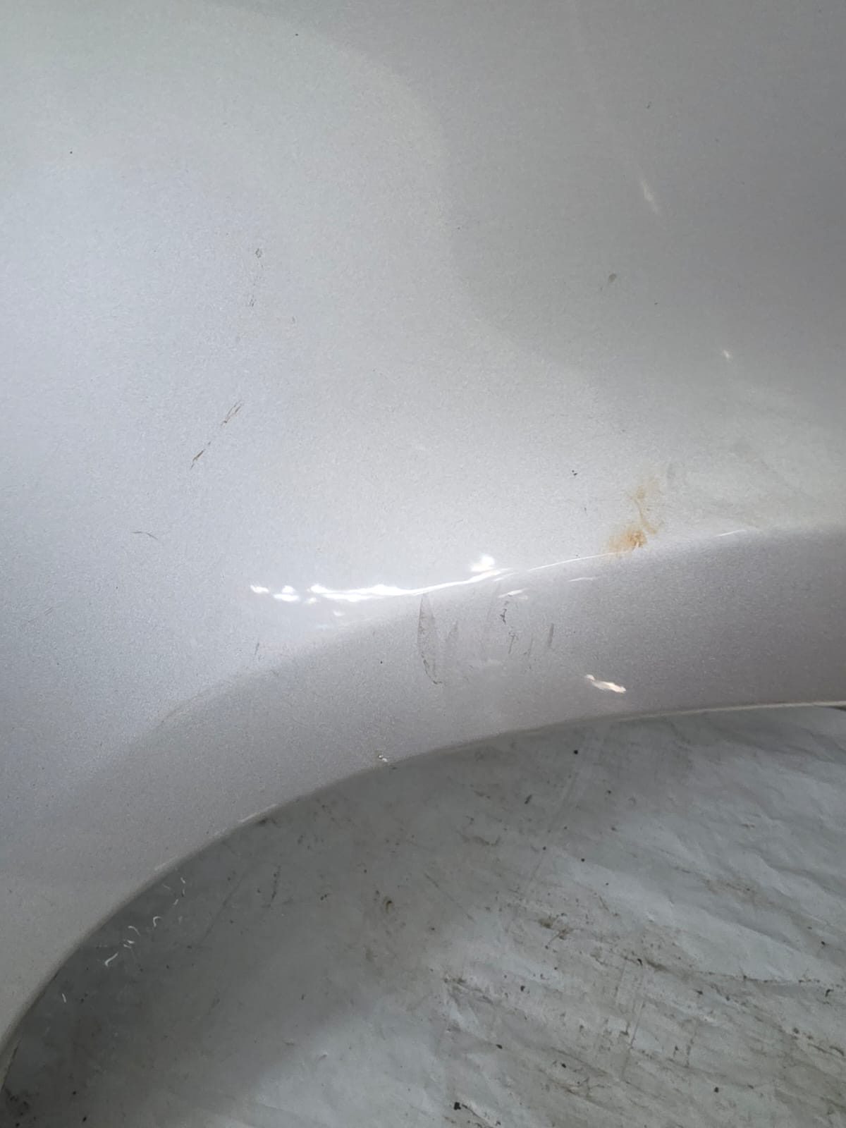 *AUDI A4 B8 FRONT DRIVER WING FENDER RIGHT PANEL IN SILVER 2011-2016 - Image 3