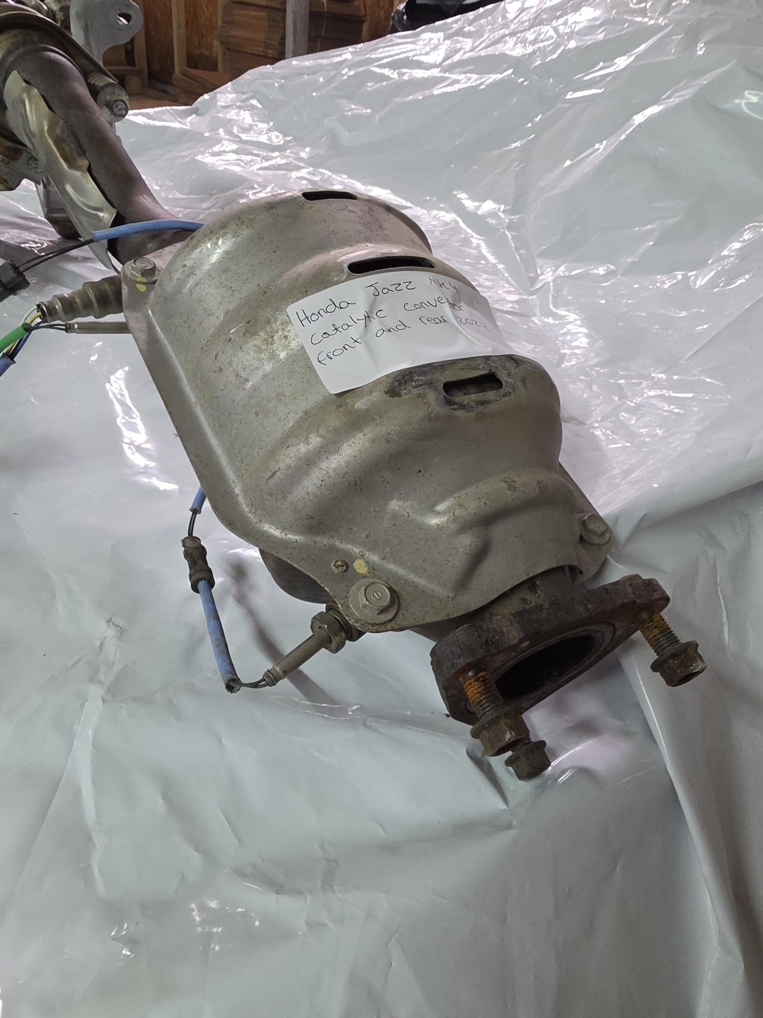 HONDA JAZZ MK4 CATALYTIC CONVERTER FRONT AND REAR 2022 - Image 7