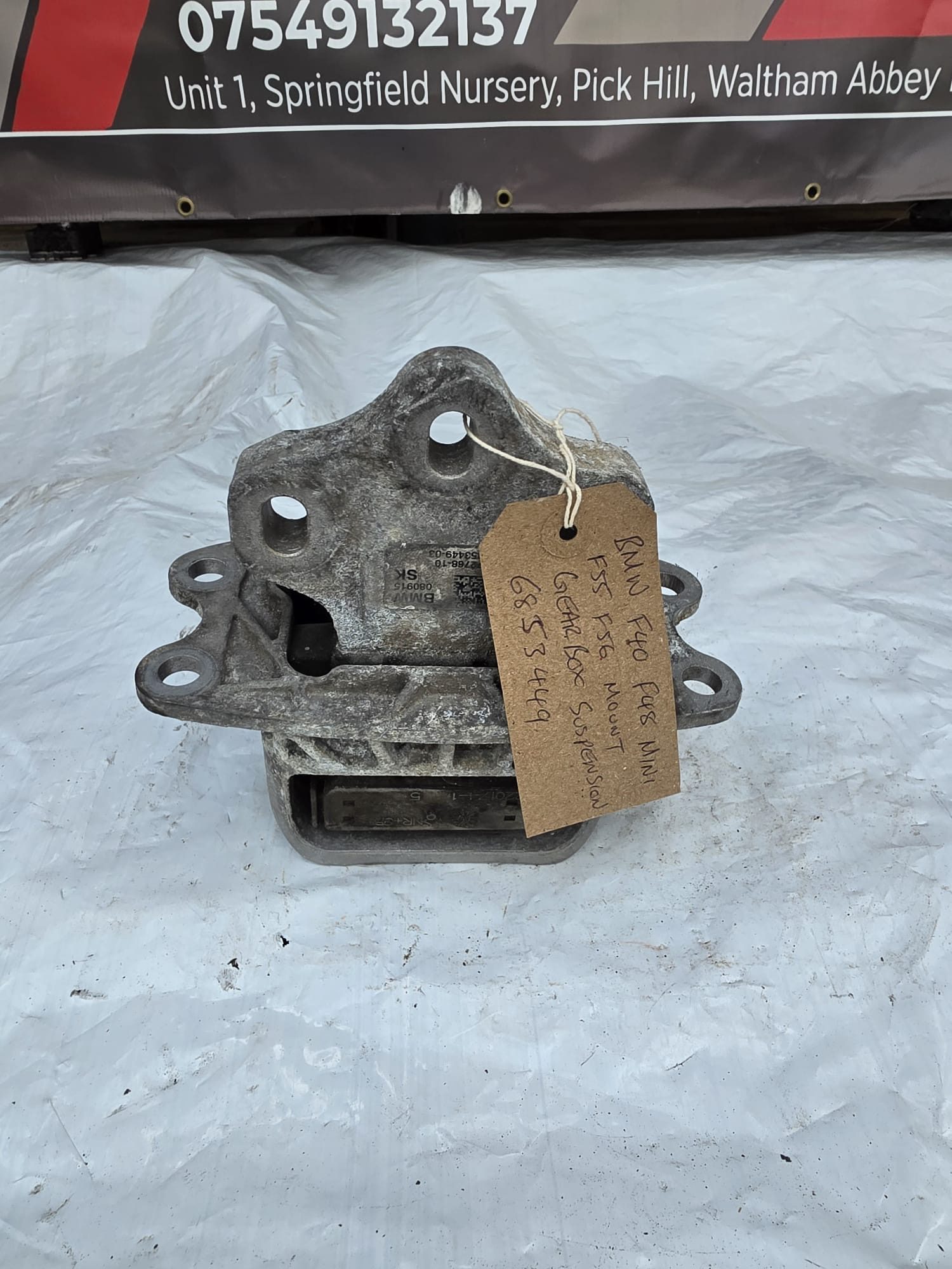 BMW F40 F48 MINI F55 F56 MOUNT GEARBOX SUSPENSION 6853449