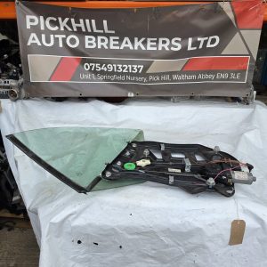 AUDI A4 B7 REAR RIGHT WINDOW REGULATOR AND MOTOR WITH GLASS 8H0839398A