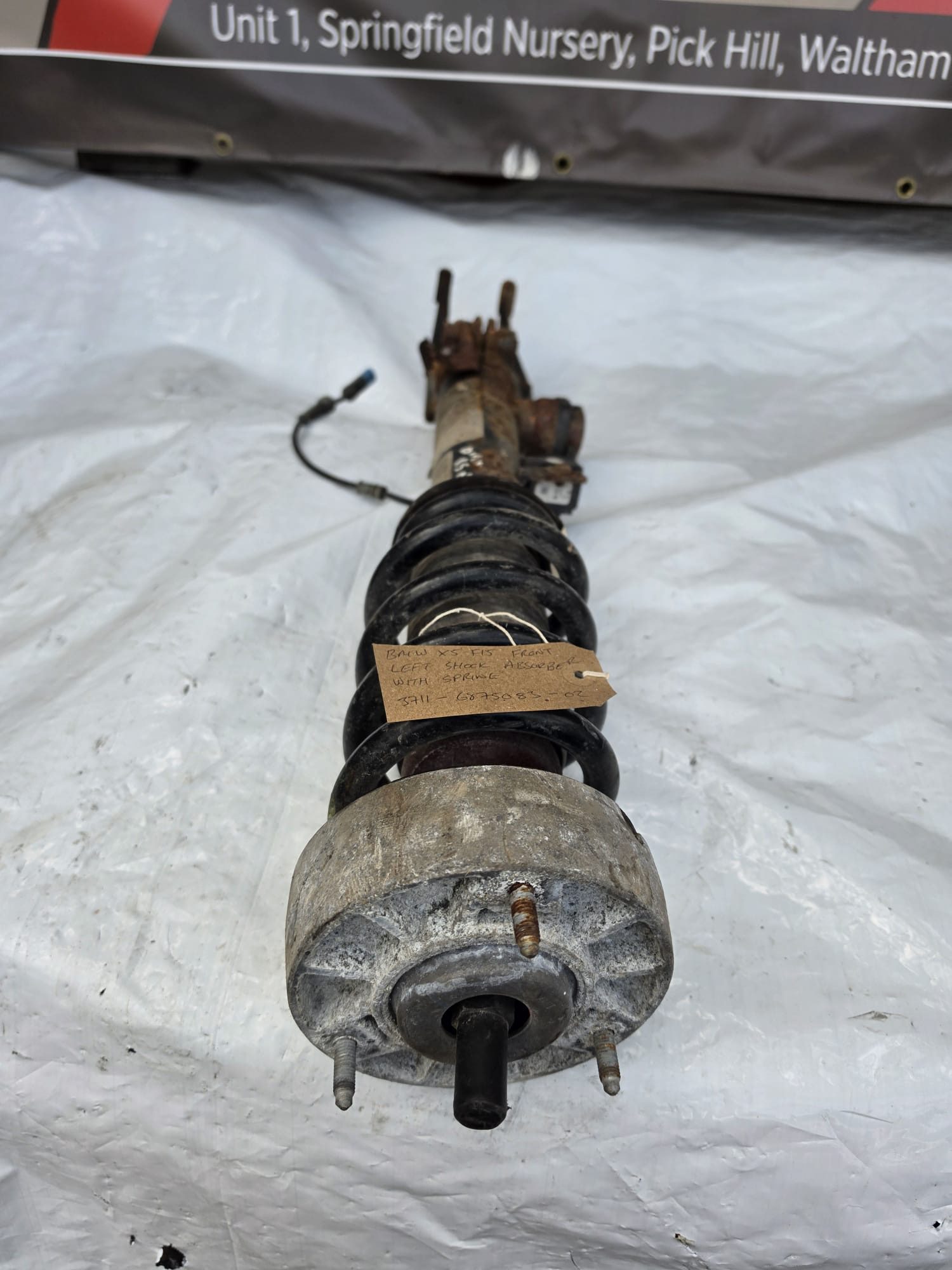 BMW X5 F15 14-18 FRONT LEFT SHOCK ABSORBER WITH SPRING 3711-6875083-02 - Image 2