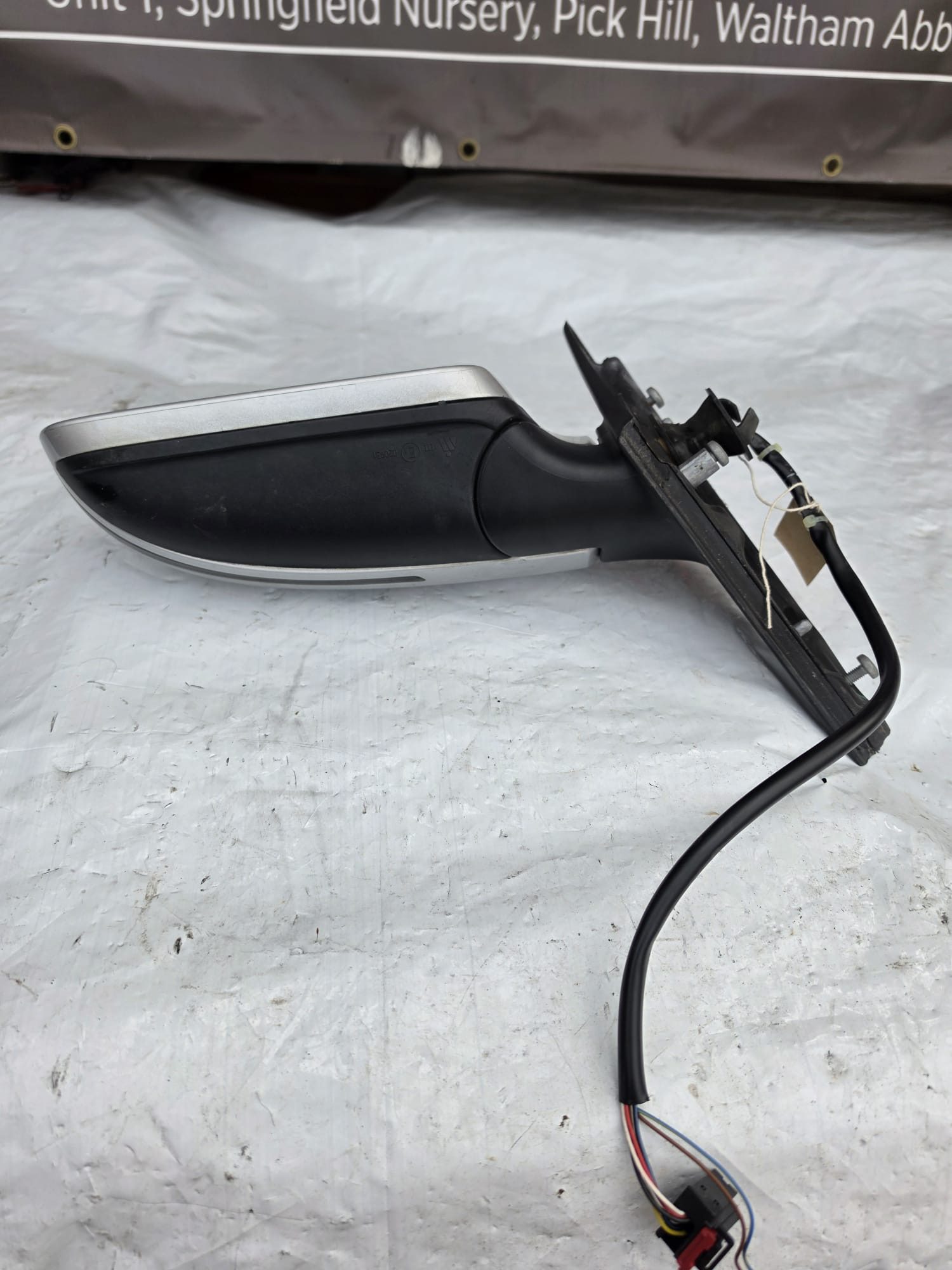 *AUDI A4 B8 2009 PASSENGER WING MIRROR - Image 2