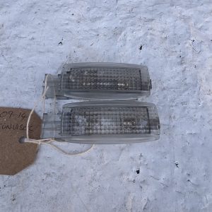 VOLKSWAGEN POLO MK5 2009-2014 INTERIOR ROOF SUN VISOR LIGHT X2 380847113